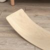 Qaba Balance Board Kids, Wooden Wobble Board for Children, 35 Inch Toddler Balance Board Open Ended Learning Toy for Years 3-8, Wood