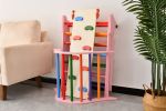 Gardenia Pikler Triangle Set Montessori Toddler Climbing Toys Indoor, Foldable Climbing Toys for Toddlers 1-3 Inside, 2 Piece Baby Climbing Gym Indoor