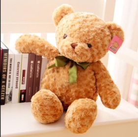 Teddy Bear Plush Dolls Baby Cute Animal Dolls Soft Cotton Stuffed Home Soft Toys Sleeping Stuffed Toys Gift Kawaii (Color: R, Height: 30cm)