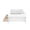 Twin Size Daybed with Shelves, Drawers and Built-In Charging Station