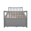 Daybed with Trundle and Drawers; Twin Size
